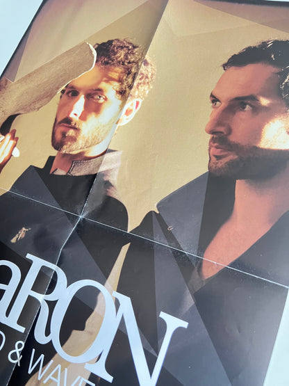 Affiche Poster Original Concert Aaron Unplugged & Waves Tour 2011 - 60x40cm