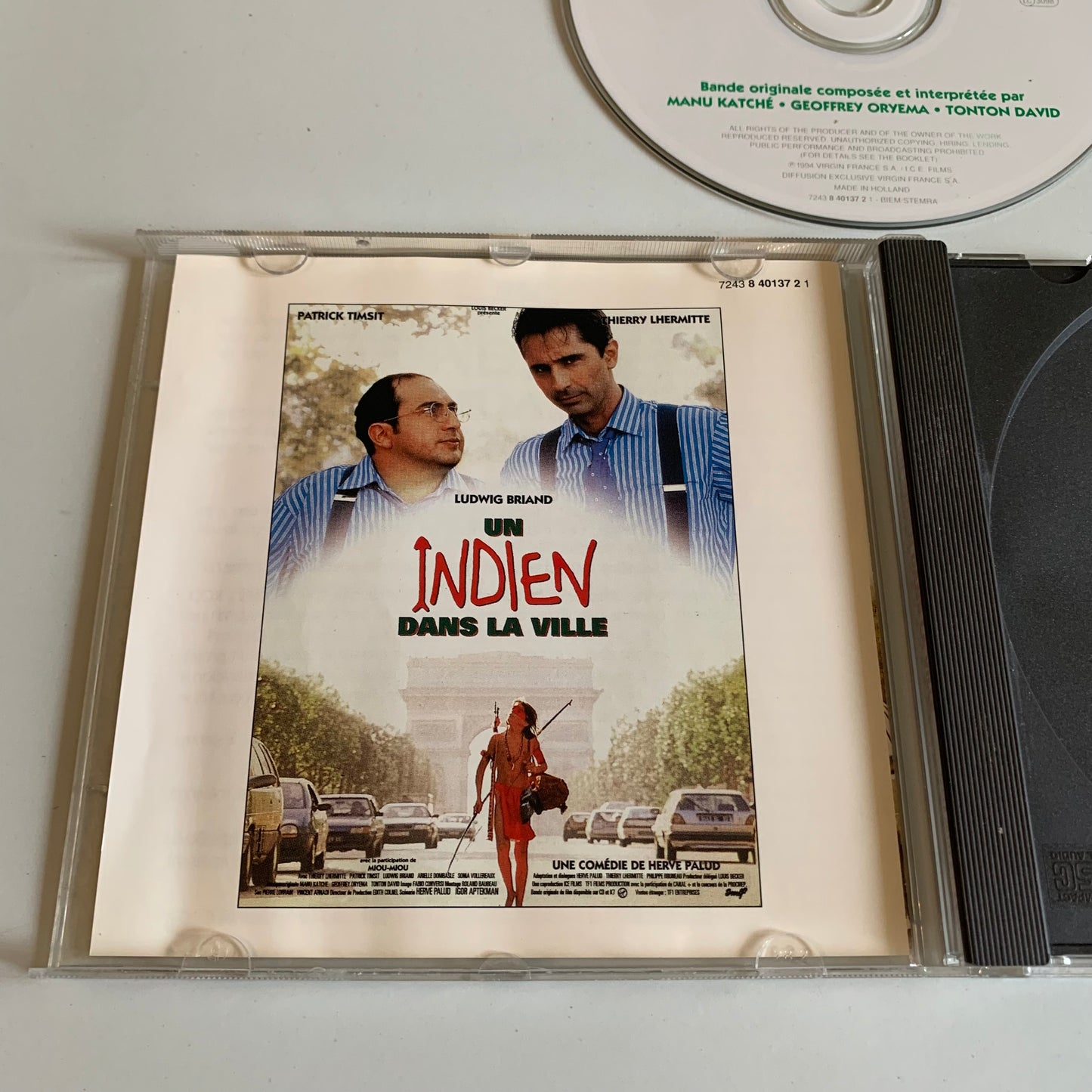 CD - Un Indien Dans La Ville - Bande Originale du Film - 1994