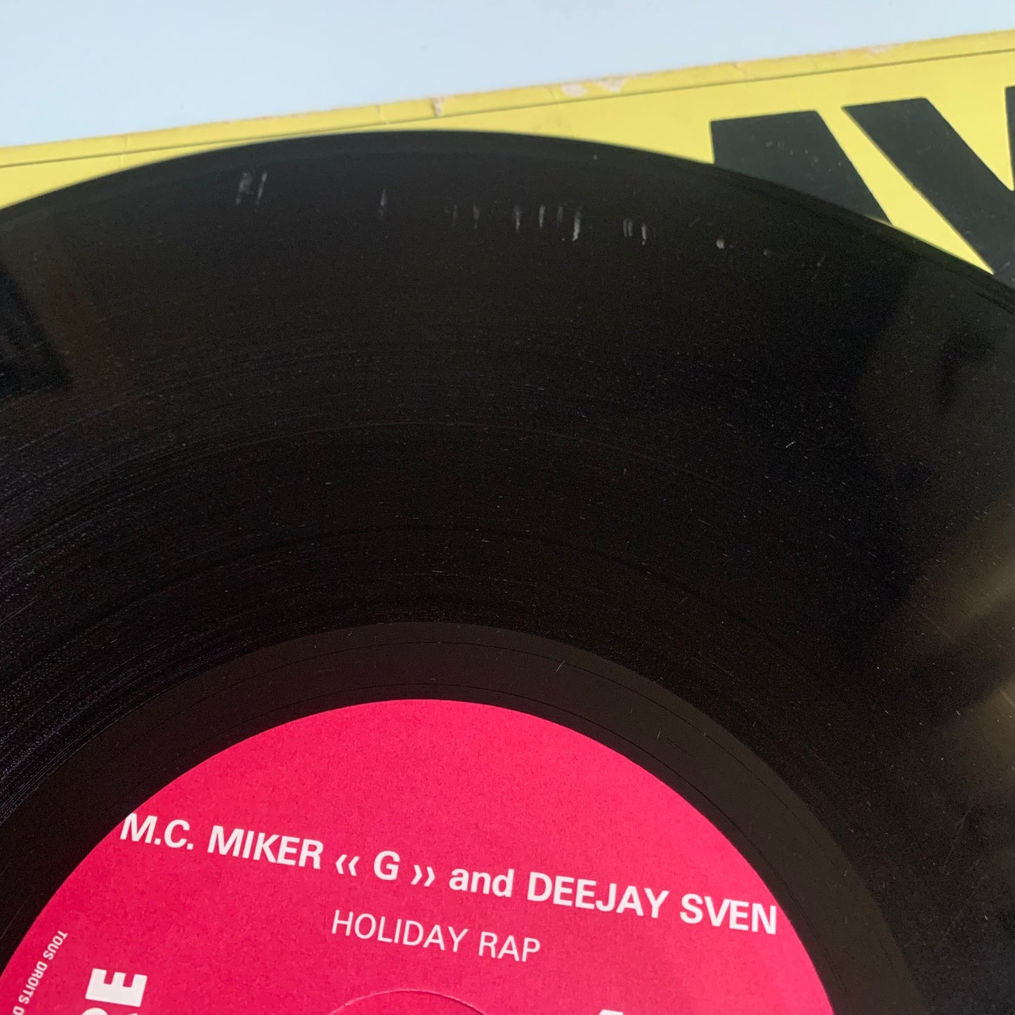 M.C. Miker ''G'' & Deejay Sven - Holiday Rap - Maxi 45t. 1986 Occasion