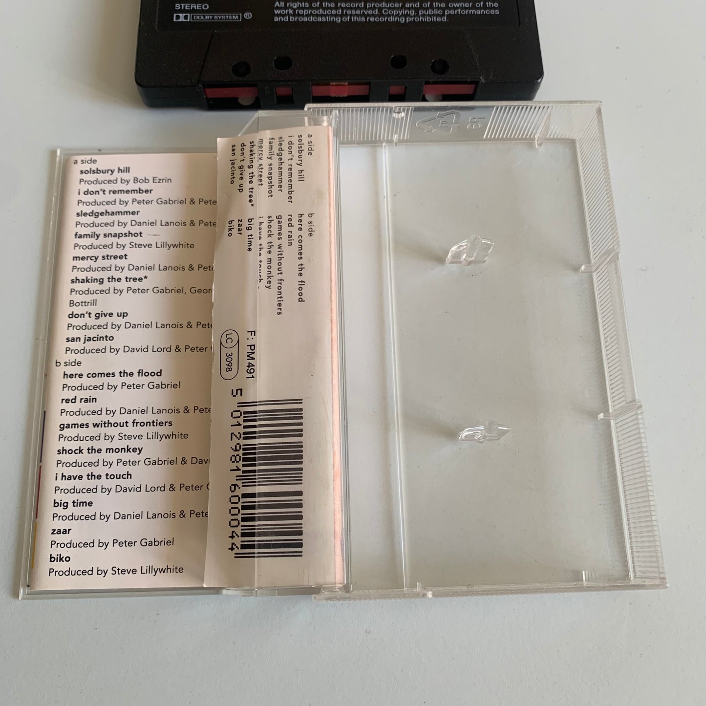 Peter Gabriel - Shaking The Tree - Sixteen Golden Greats - 1990 Occasion