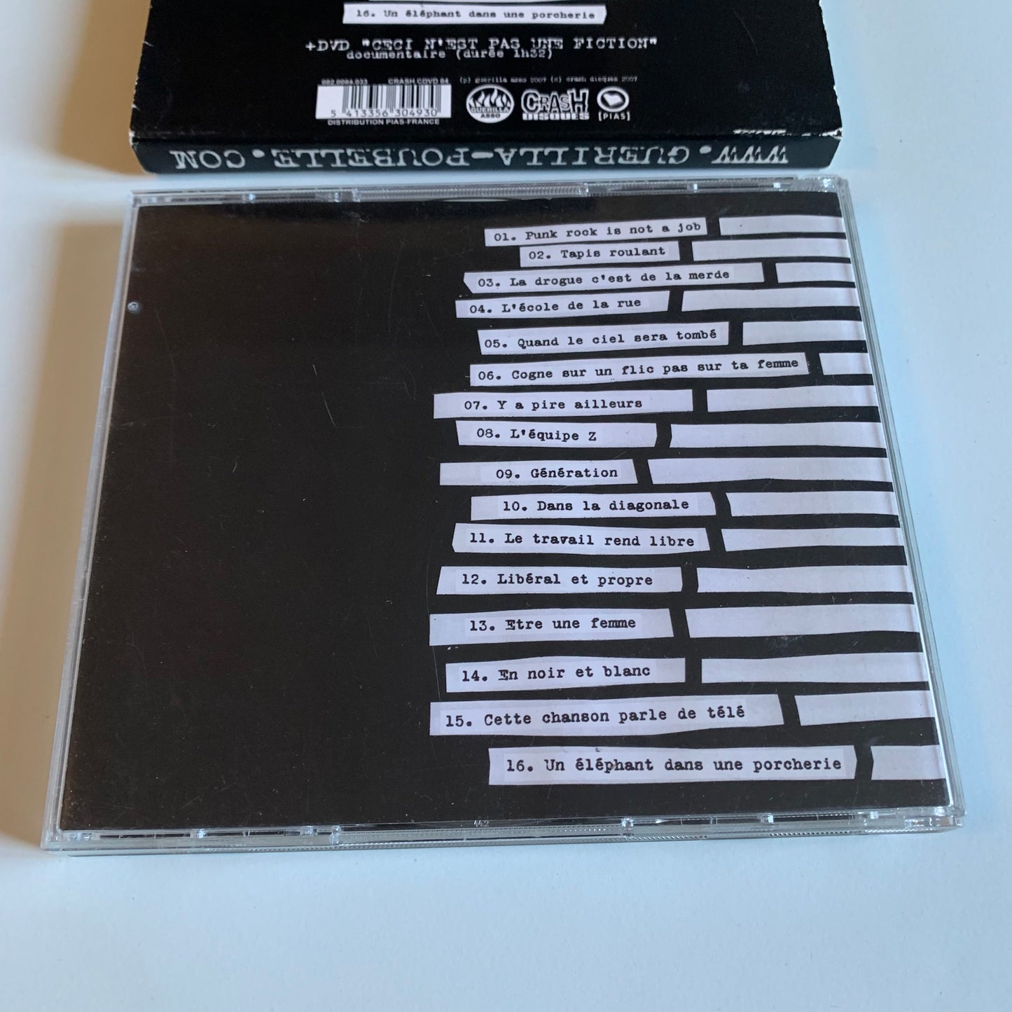 CD & DVD - Guerilla Poubelle - Punk=Existentialisme - 2007