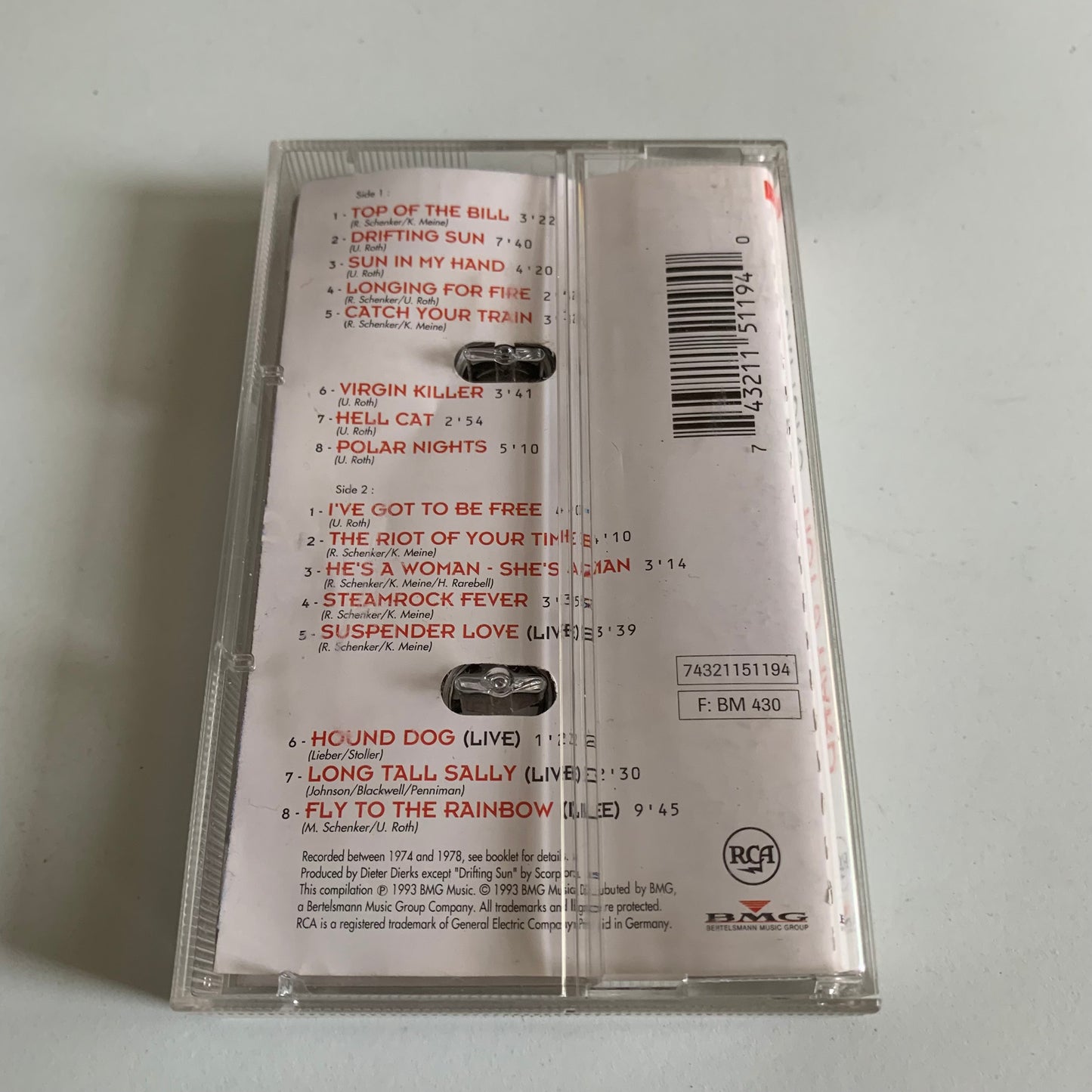 Scorpions - Hot & Hard - 1993 Occasion