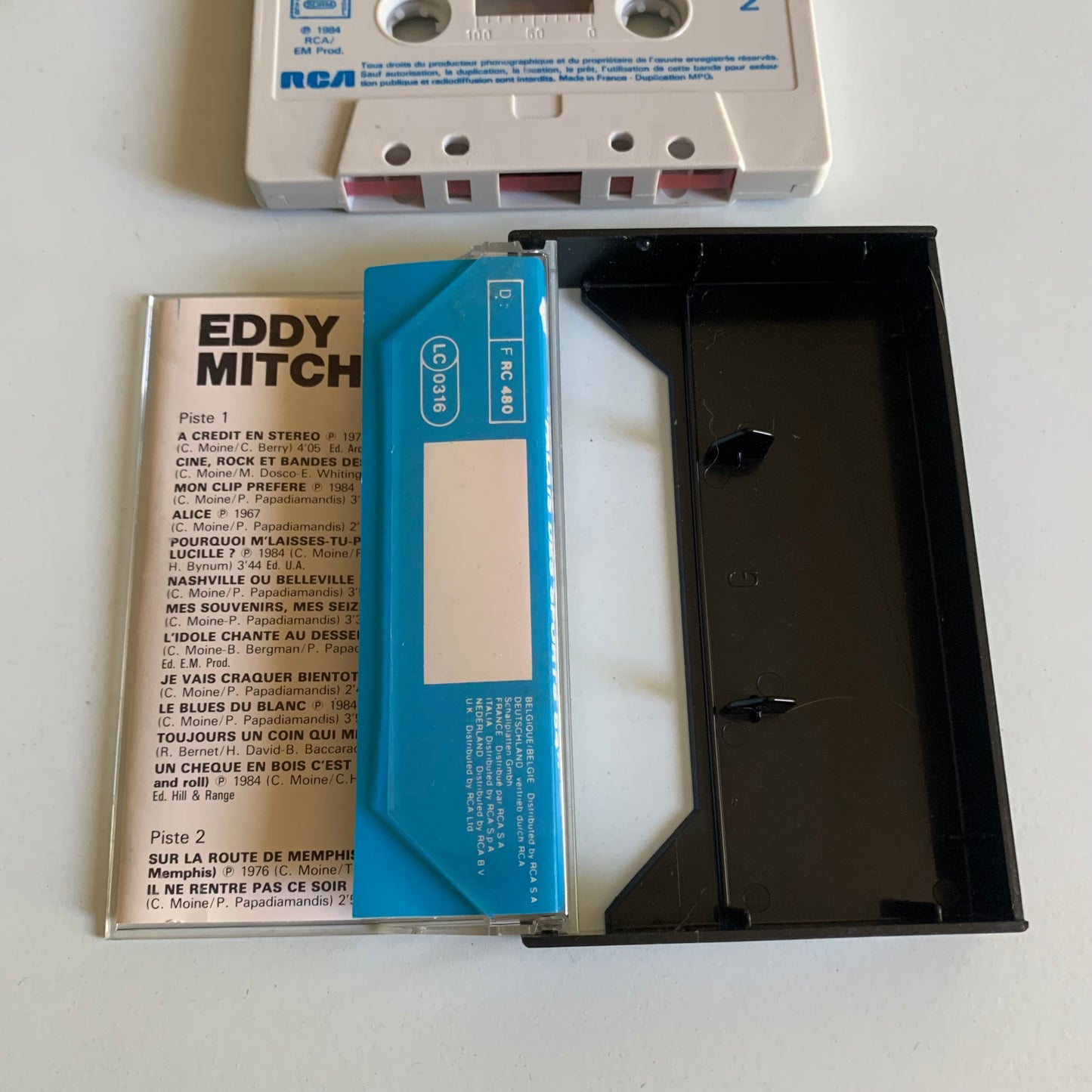 Eddy Mitchell - Palais Des Sports 1984 - Occasion