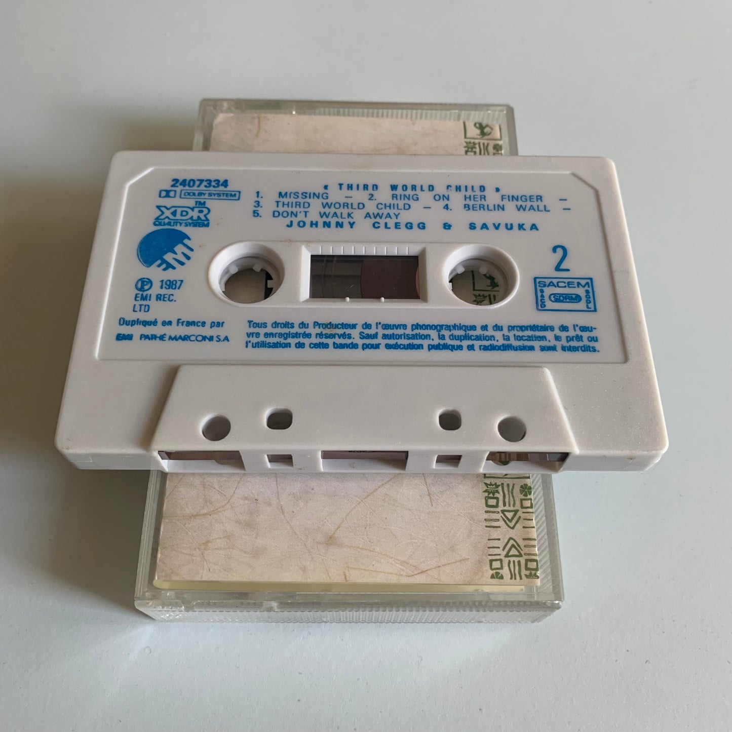 Johnny Clegg & Savuka - Third World Child - 1987 Occasion