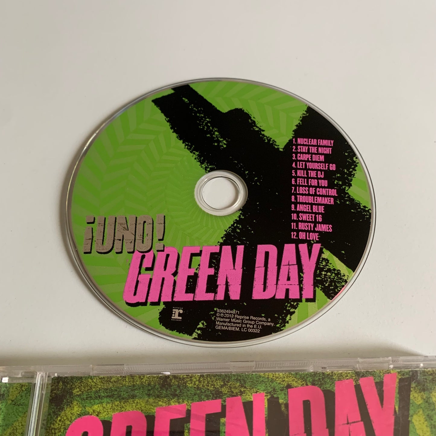 CD - Green Day - ¡Uno! - 2012 Occasion