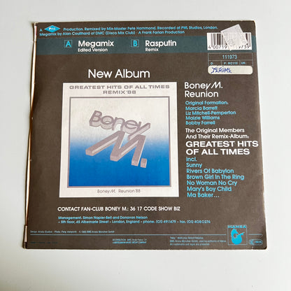 Boney M. - Megamix - Single 1988