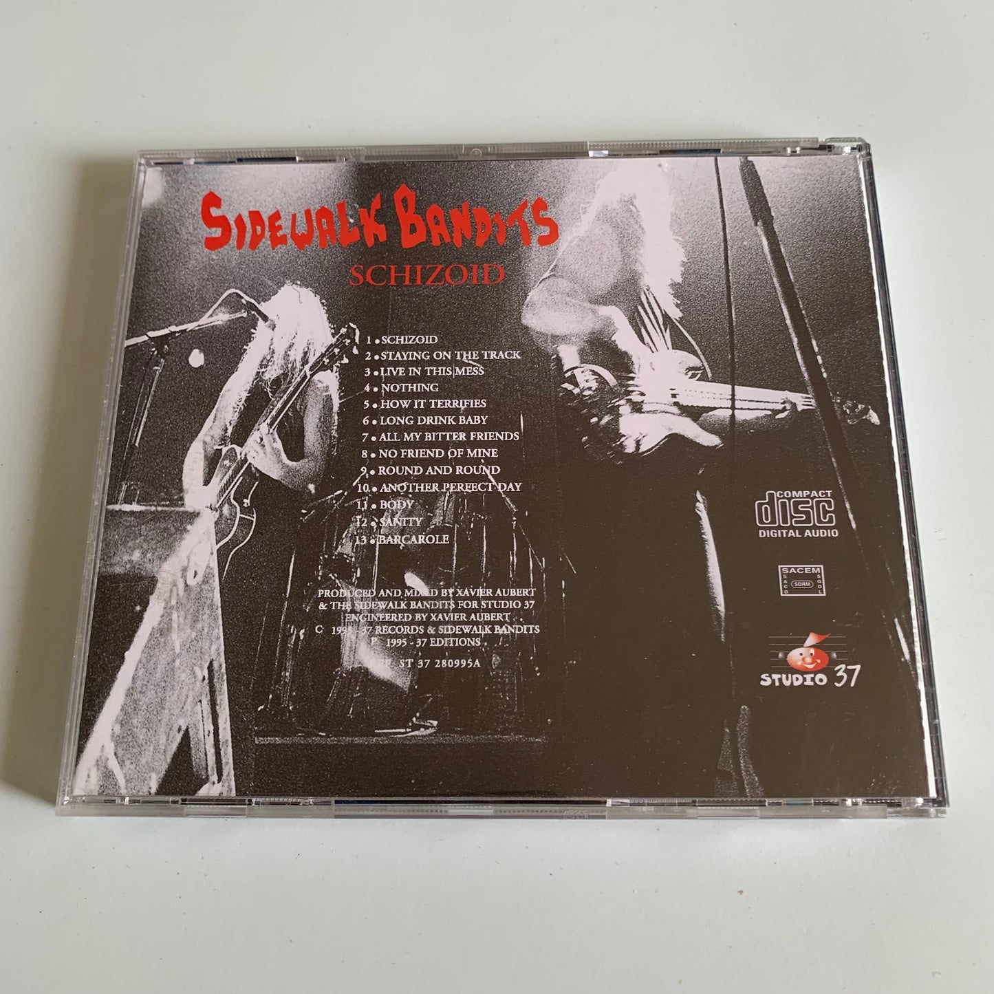 CD - Sidewalk Bandits - Schizoid - 1995 Occasion