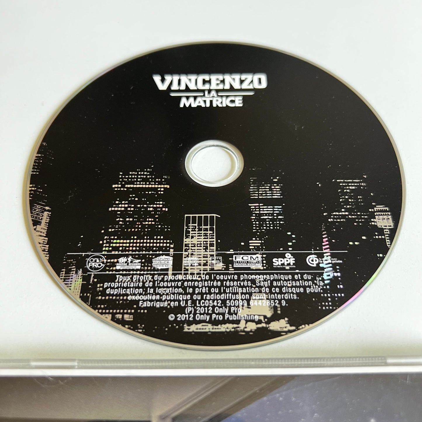 CD - Vincenzo - La Matrice - 2012