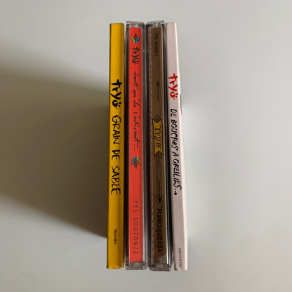 Lot 4 albums Tryo - Grain De Sable - Faut Qu'ils S'Activent - Mamagubida - De Bouches A Oreilles
