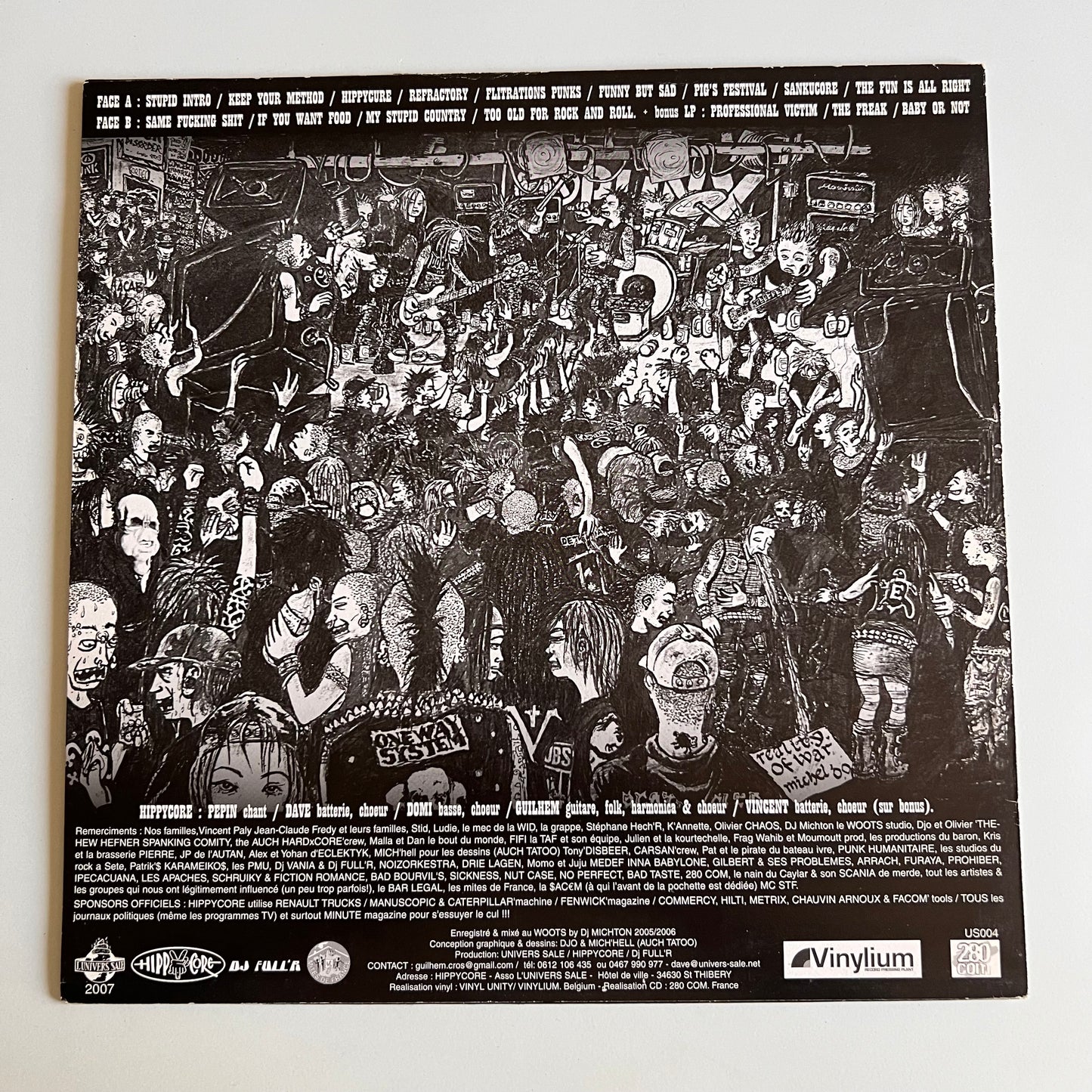 Hippycore - My Stupid Country Songs Vol. I - LP 2007