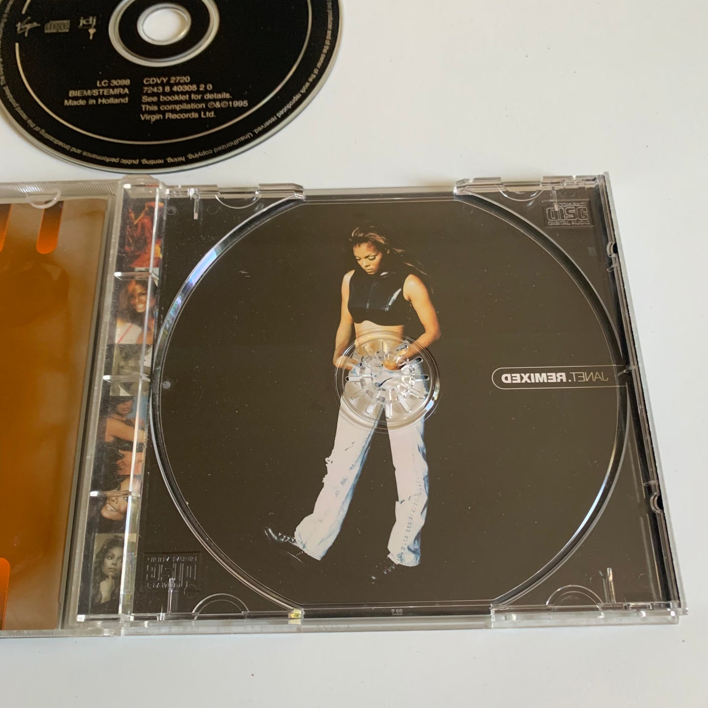 CD - Janet Jackson - Remixed - 1995 Occasion
