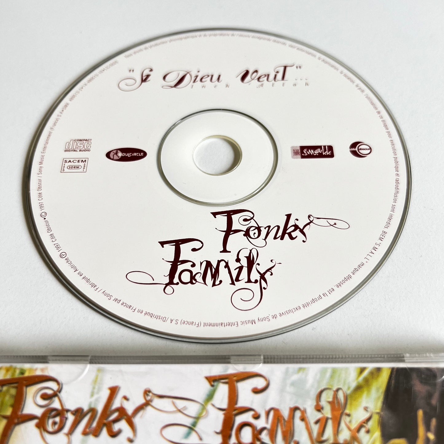 CD - Fonky Family - Si Dieu Veut - 1997