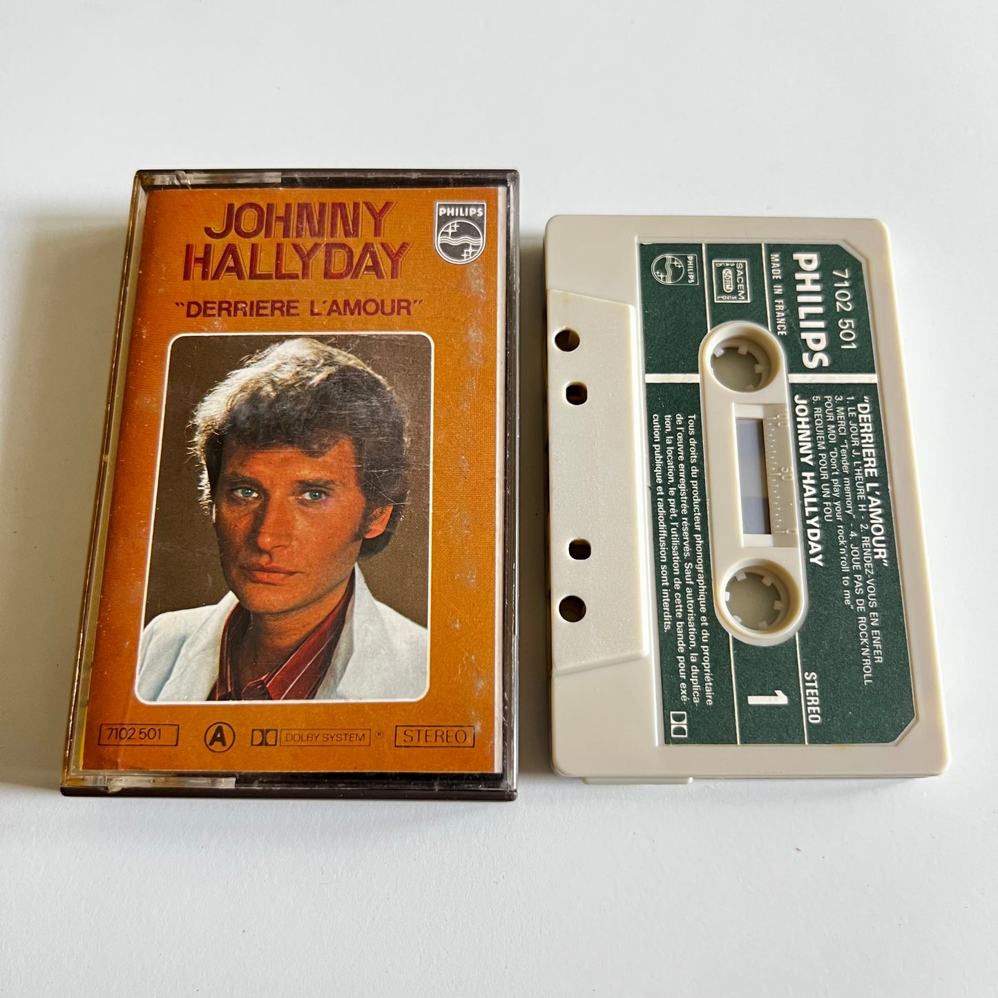 Johnny Hallyday - Derrière L'amour - 1976