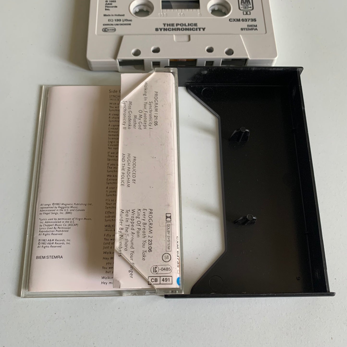 The Police - Synchronicity - 1983 Occasion