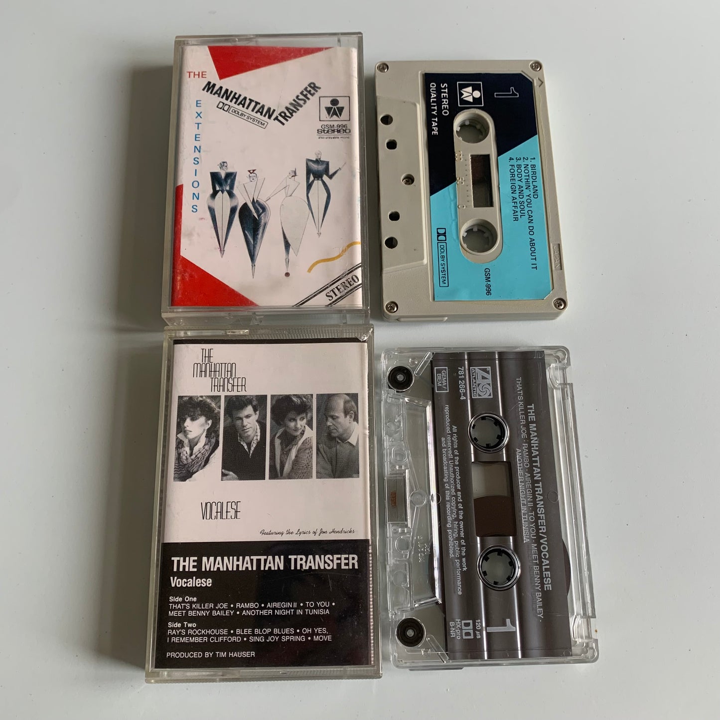 Manhattan Transfer - Extensions 1979 et Vocalese 1985 Occasion