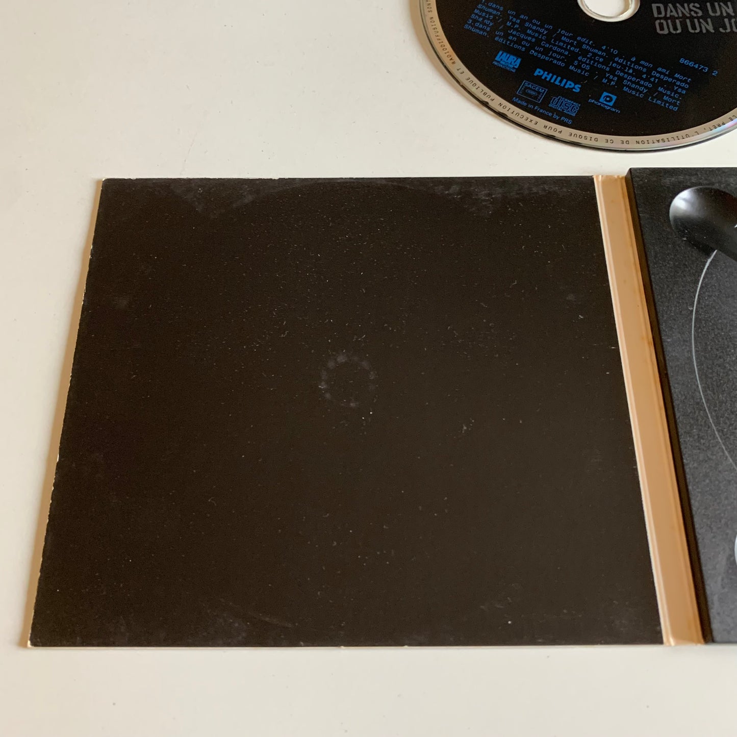 CD - Johnny Hallyday - Dans Un An Ou Un Jour - Single 1992 Occasion