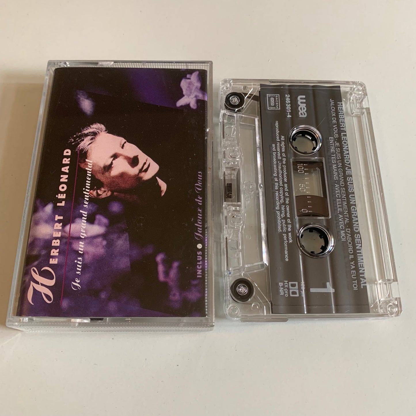Herbert Léonard - Je Suis Un Grand Sentimental - 1989 Occasion