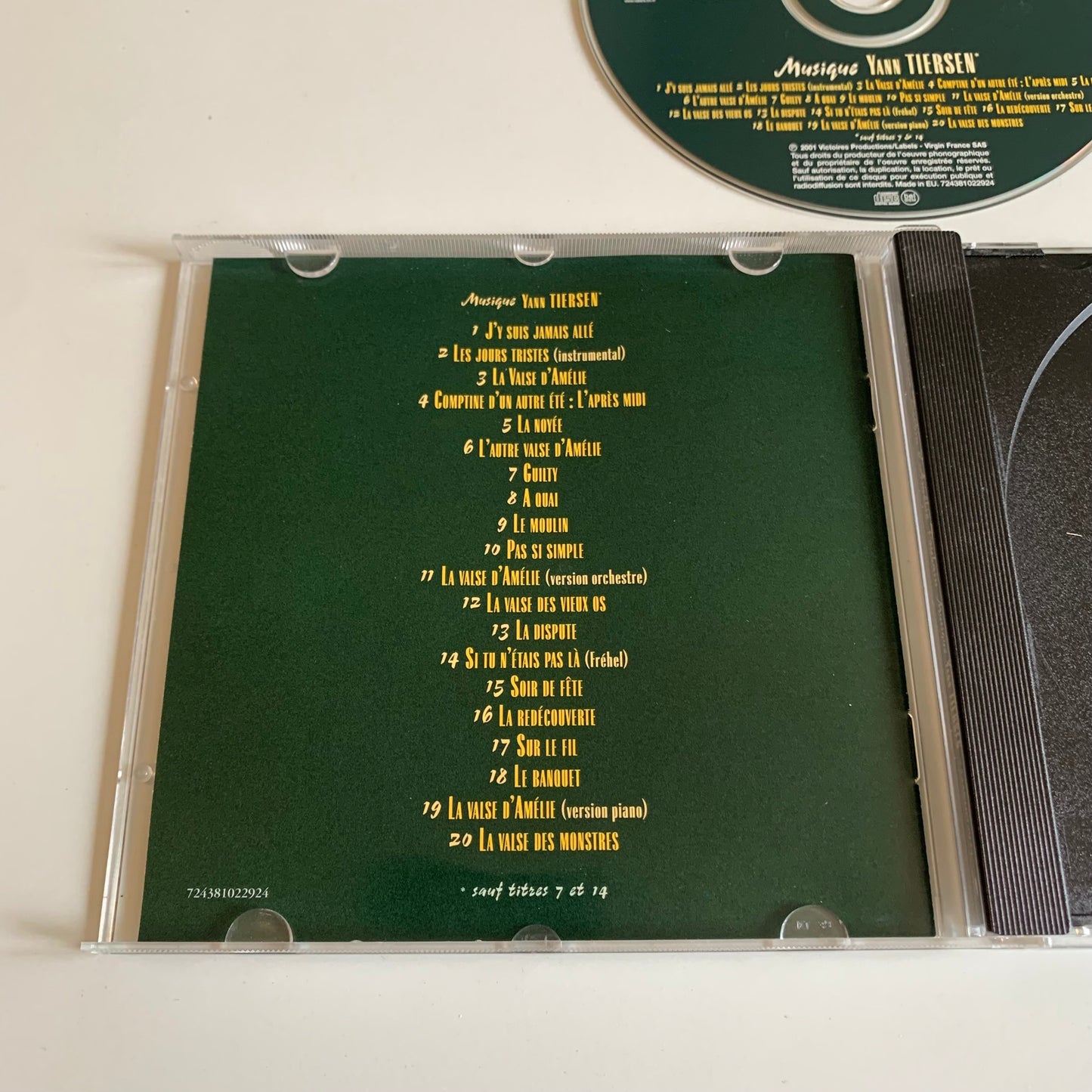 CD - Le Fabuleux Destin D'Amélie Poulain - 2001