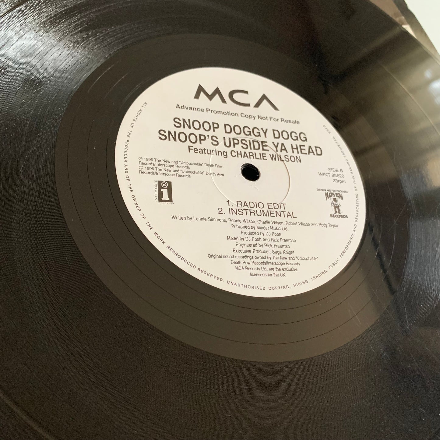 Snoop Doggy Dogg - Charlie Wilson - Snoop's Upside Ya Head - Maxi 1996 Occasion