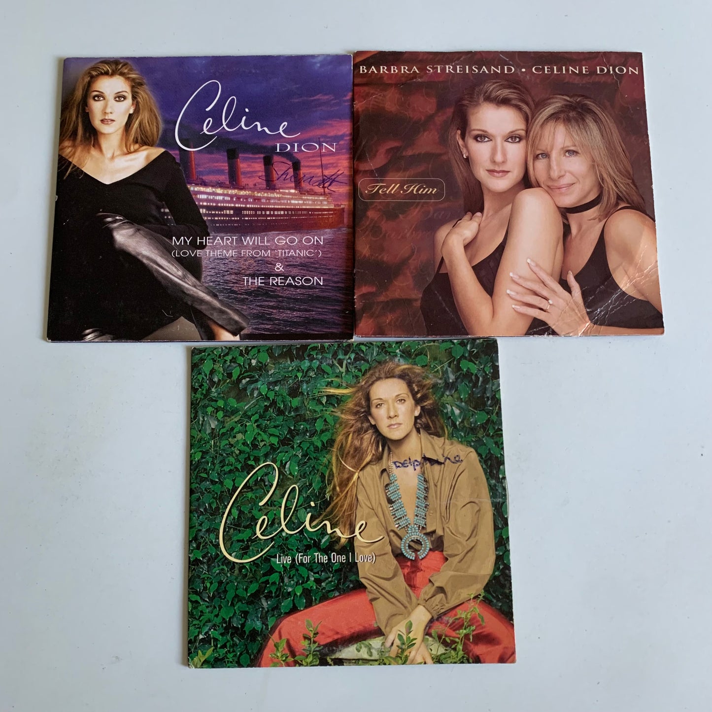 Lot 11 CD Single - Celine Dion - Occasion
