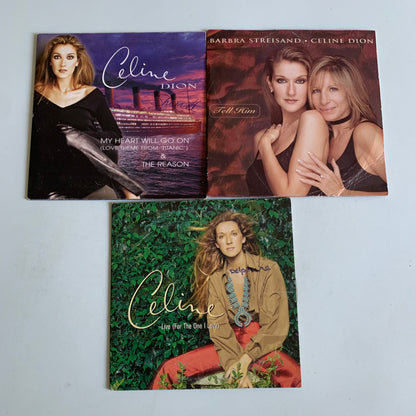 Lot 11 CD Single - Celine Dion - Occasion