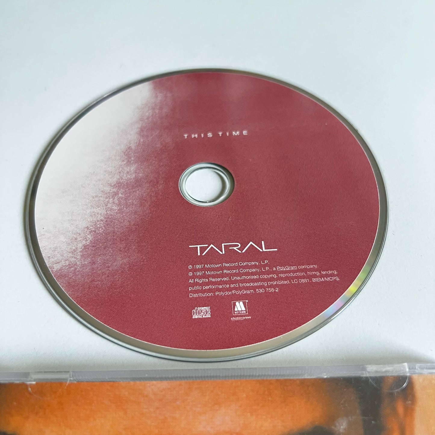 CD - Taral - This Time - 1997