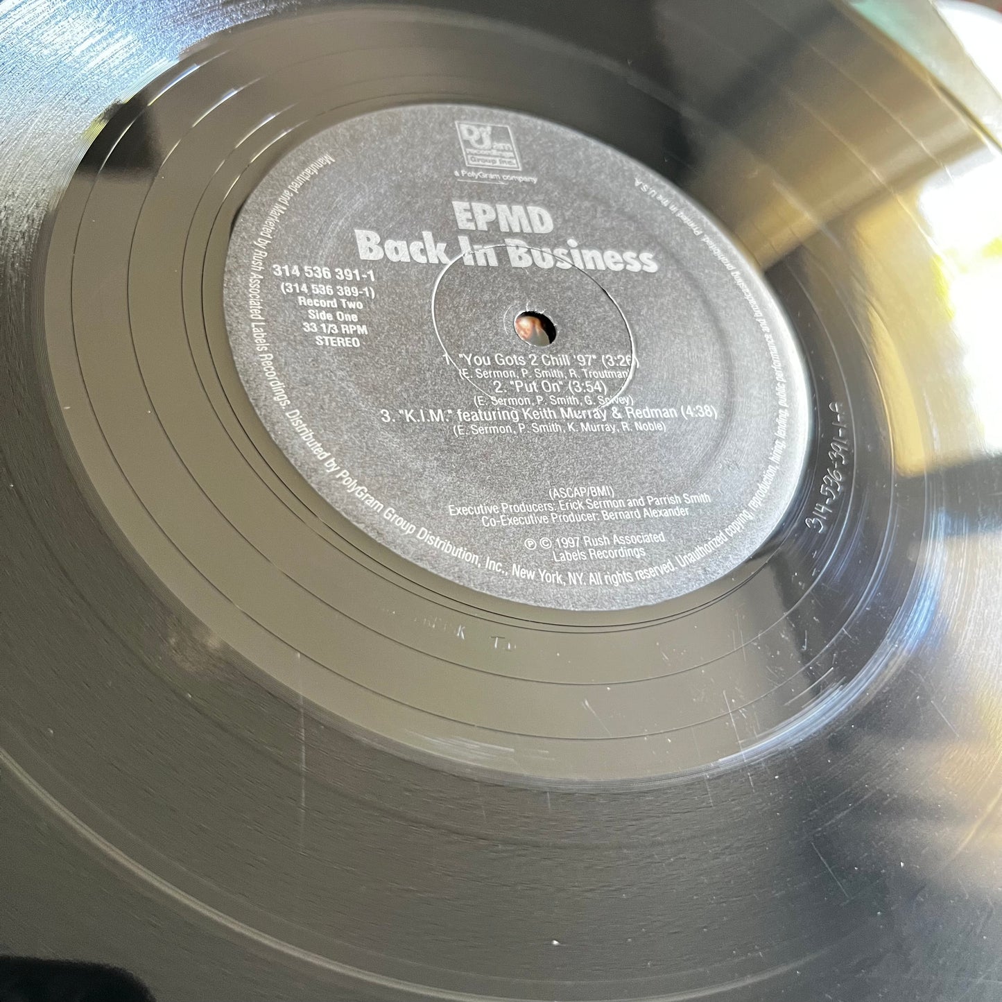 EPMD - Back In Business 1997 - 1 LP sur 2