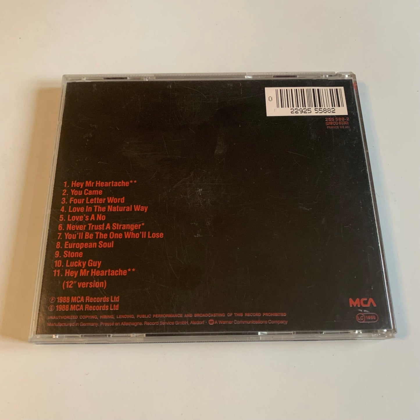 CD - Kim Wild - Close - 1988