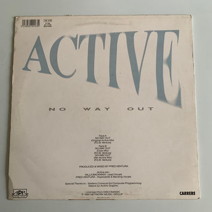 Active - No Way Out - Single 1990