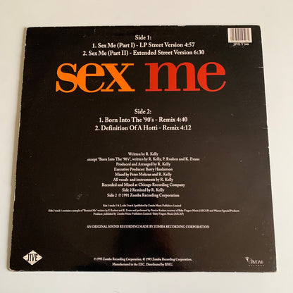 R. Kelly - Sex Me (Parts I & II) - Single 1993