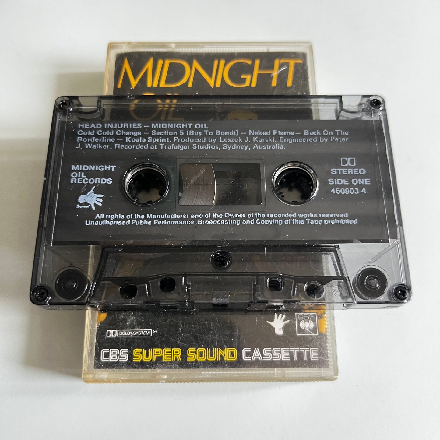 Midnight Oil - Head Injuries - 1979