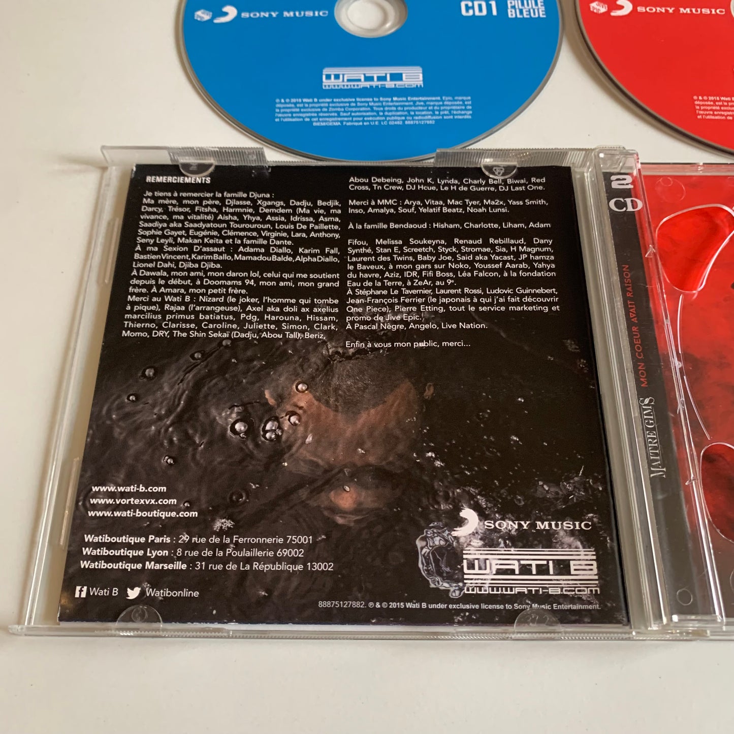 CD - Maitre Gims - Mon Coeur Avait Raison - 2015 Edition Limitée Occasion