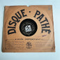 Disque Pathé - Tout En Rose - En Revenant De Longchamp - 25cm