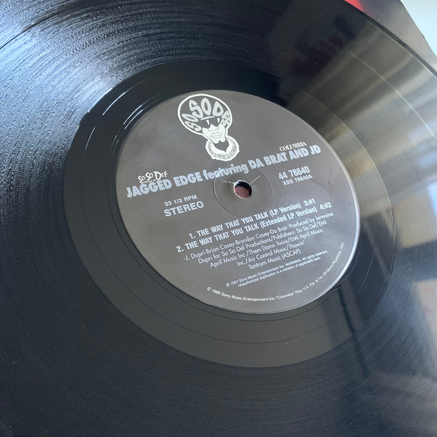 Jagged Edge - Da Brat - JD - The Way That You Talk - Single 1997
