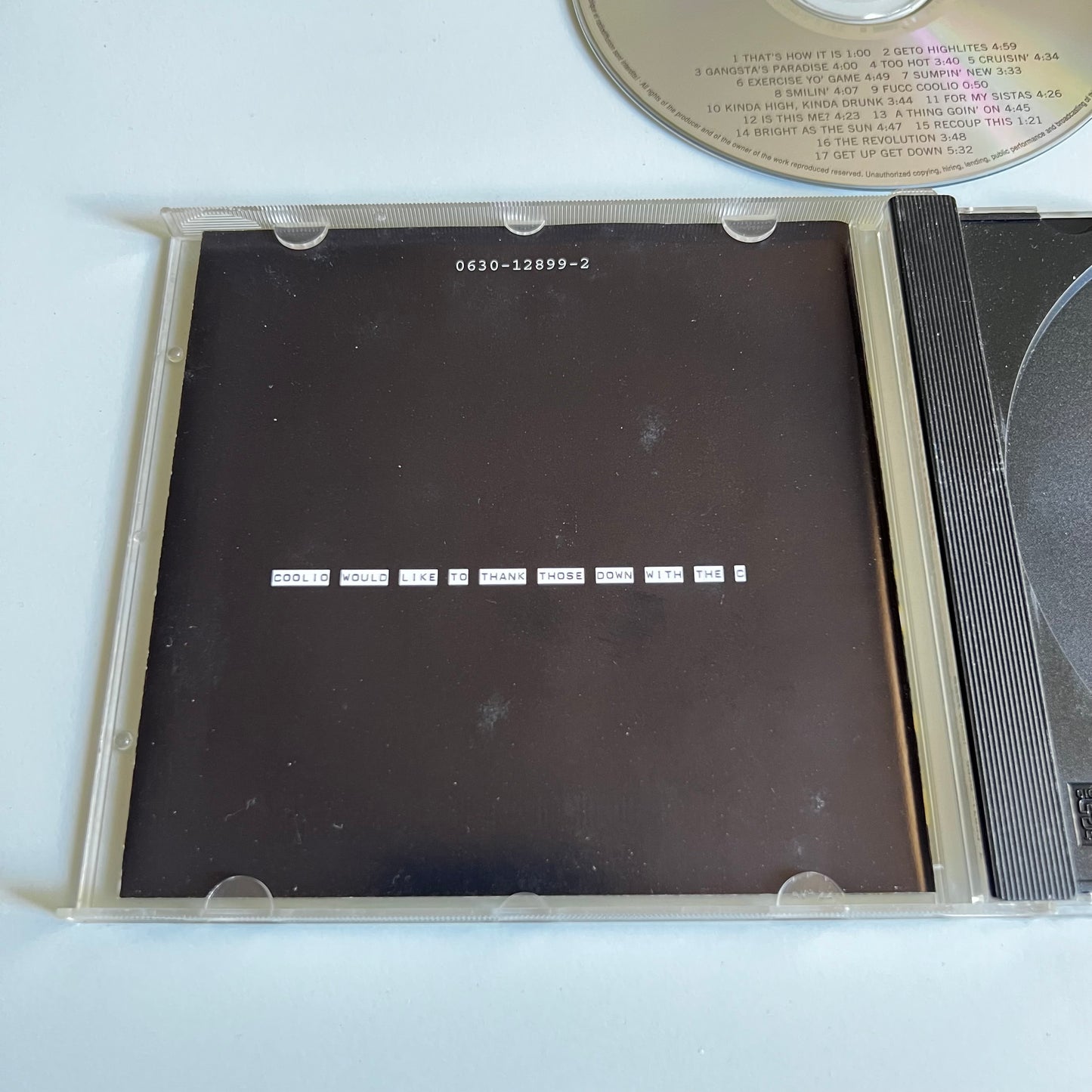 CD - Coolio - Gangsta's Paradise - 1998