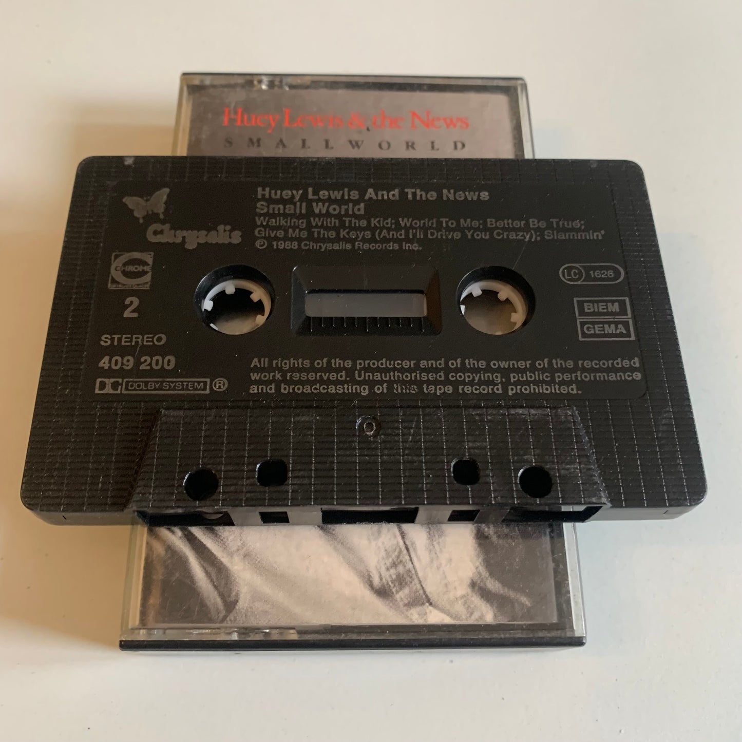 Huey Lewis & The News - Small World - 1988 Occasion