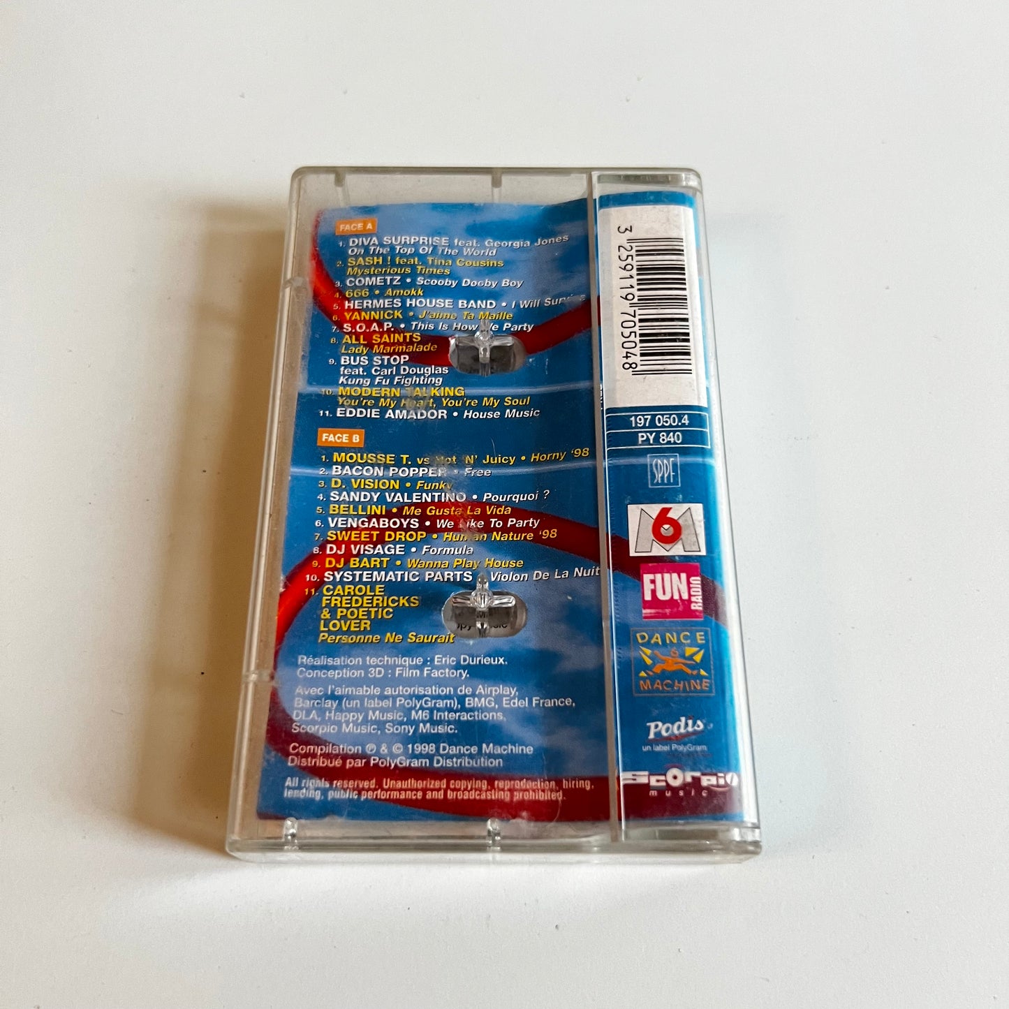 Compilation - Dance Machine 16 - 1998