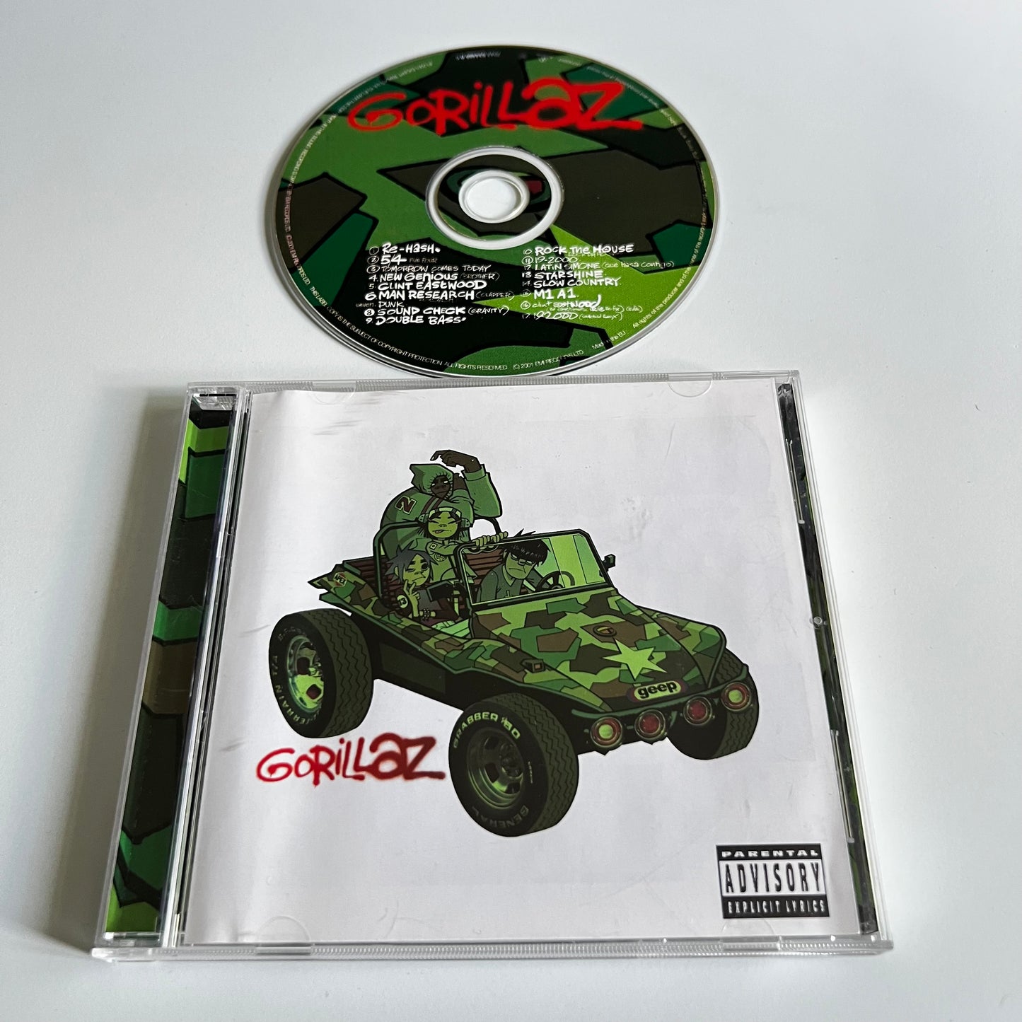 CD - Gorillaz - 2001