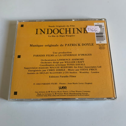 CD - Indochine - Bande Originale Du Film - 1992 Occasion