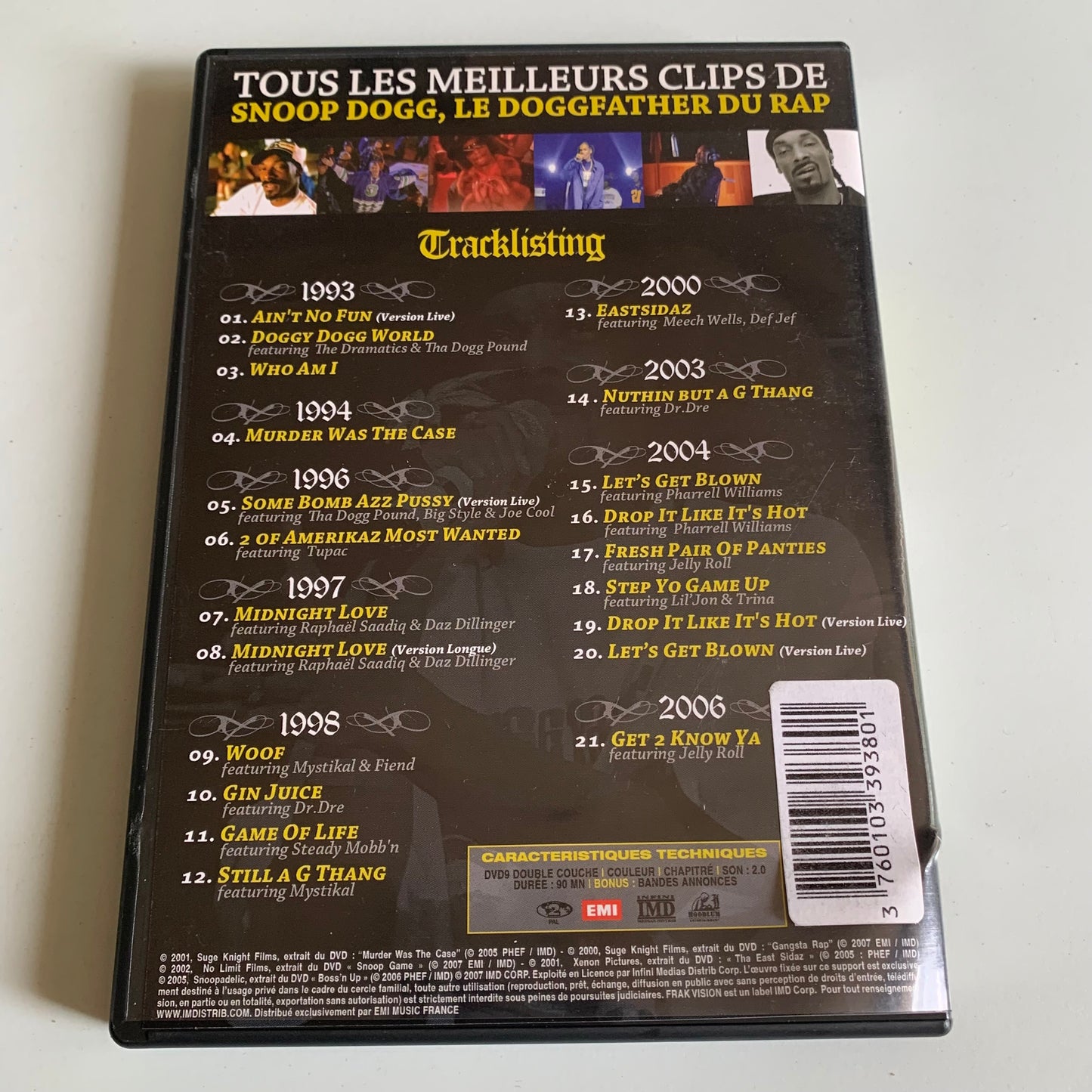 Snoop Dogg Anthology - 2007 Occasion