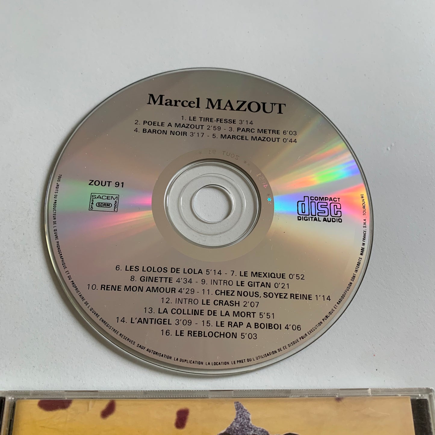 CD - Marcel Mazout - Fioul Miouzique - La Vache - 1991 Occasion