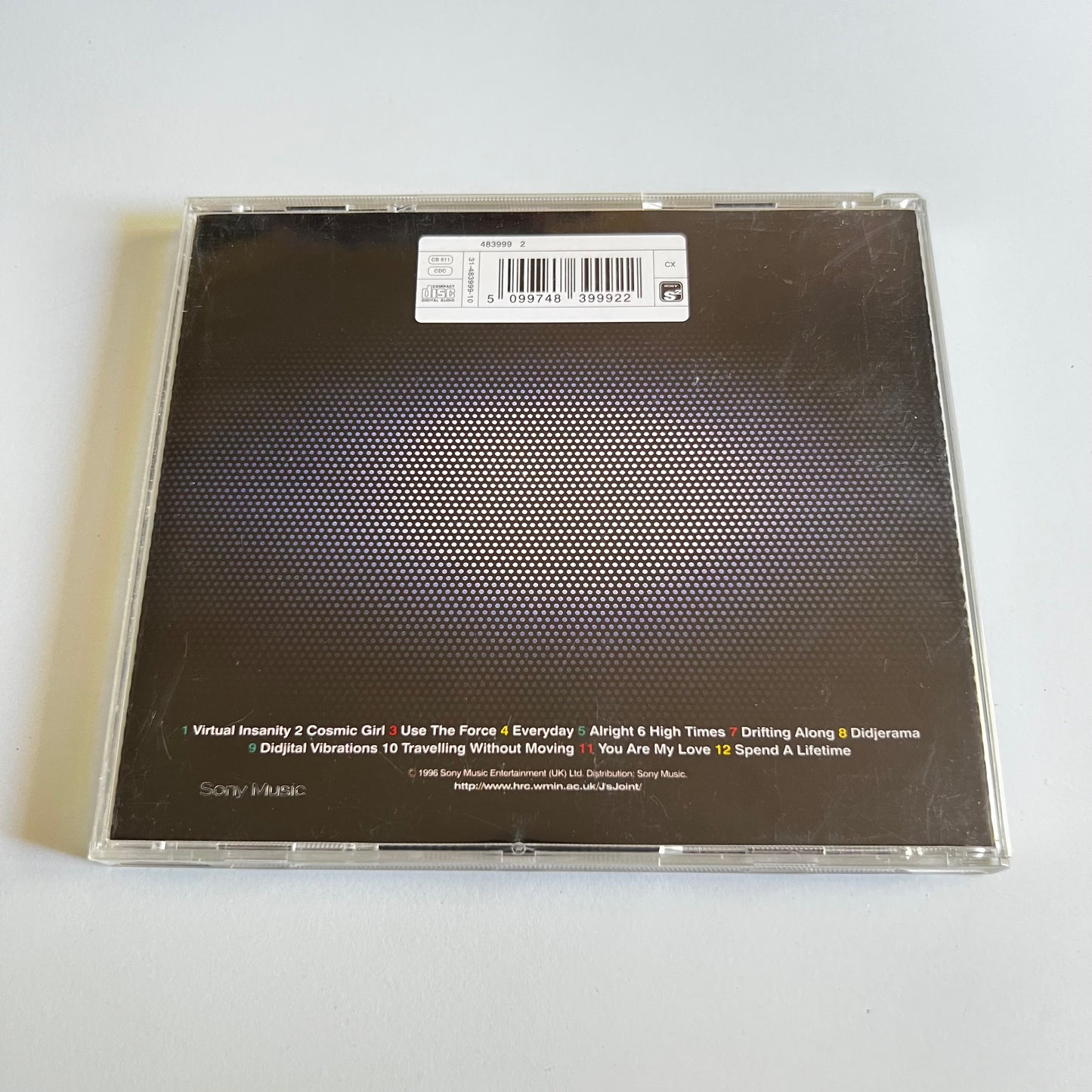 CD - Jamiroquai - Travelling Without Moving - 1996