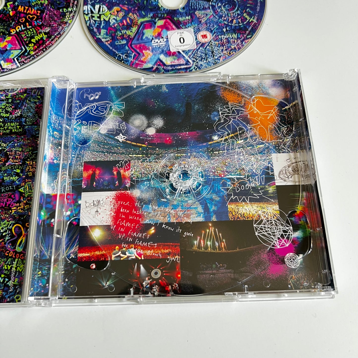CD - Coldplay - Live 2012 / X&Y - 2005