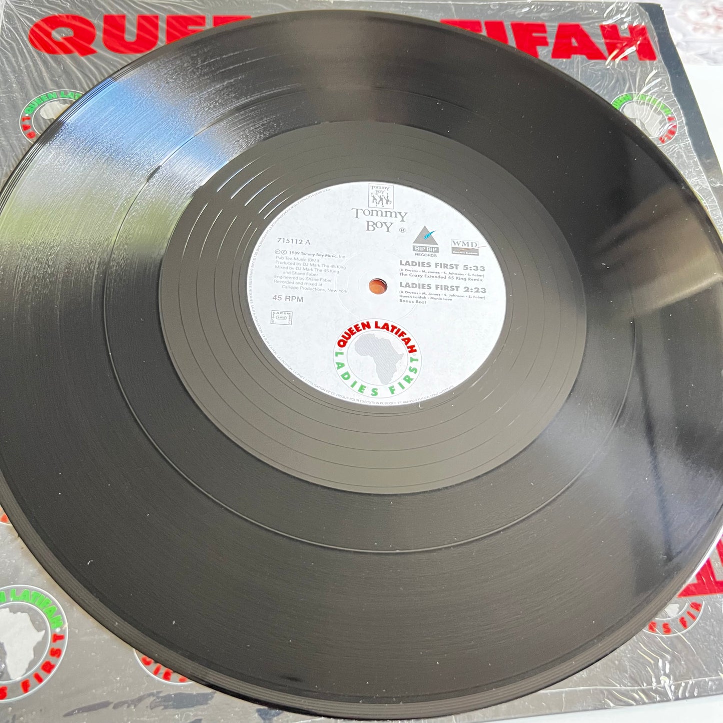 Queen Latifah - Monie Love - Ladies First - Single 1989