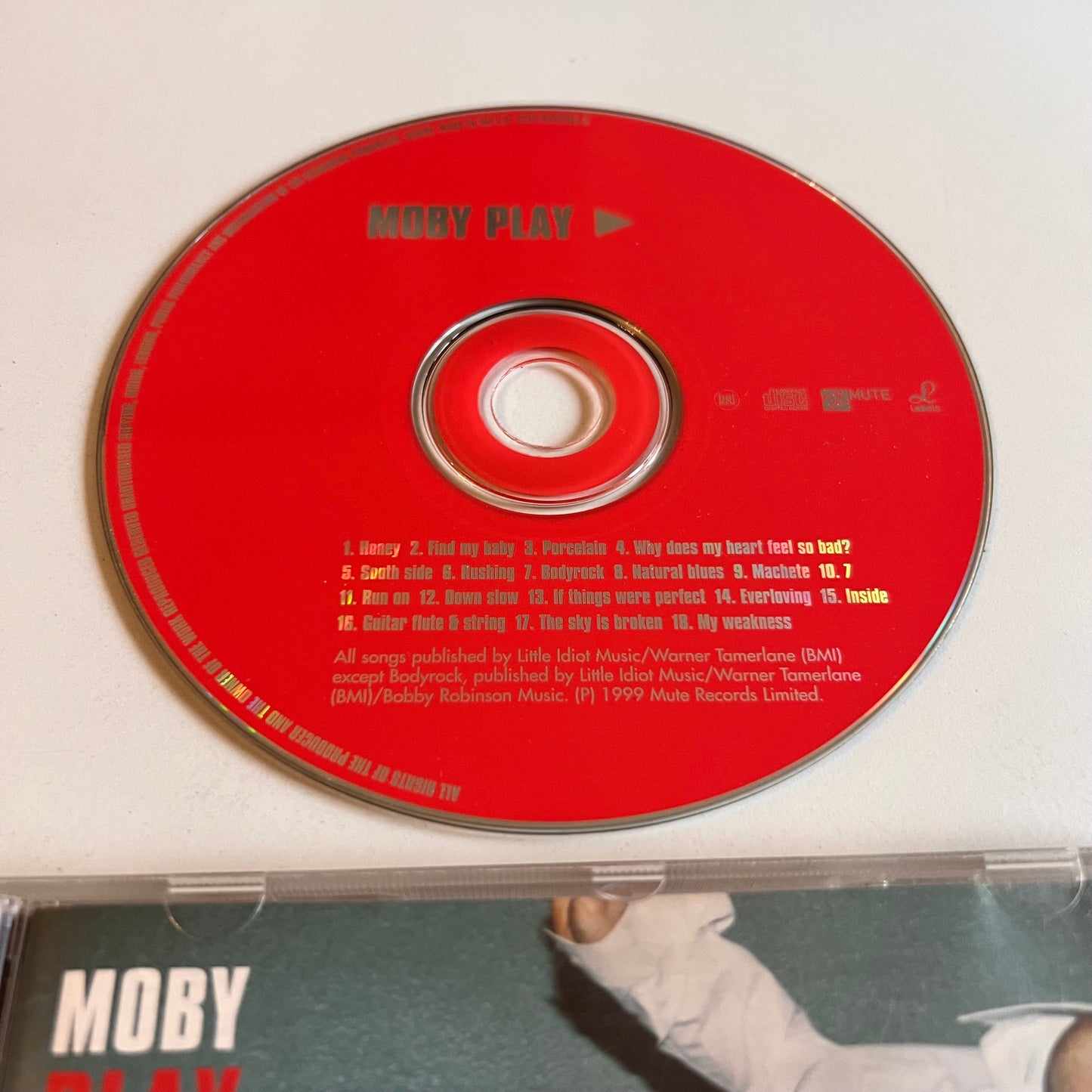CD - Moby - Play - 1999