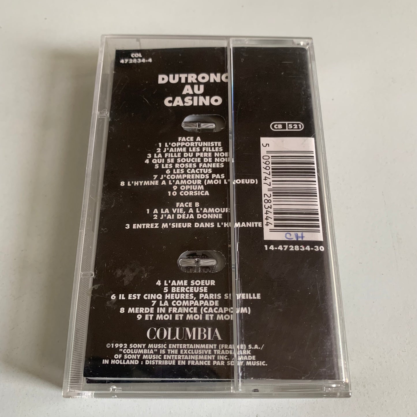 Jacques Dutronc - Dutronc Au Casino - 1992 Occasion