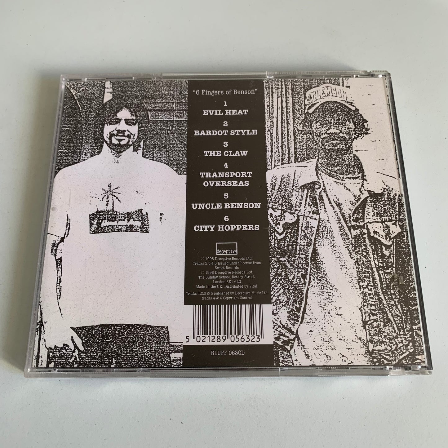 Ten Benson - 6 Fingers Of Benson - 1998 Occasion