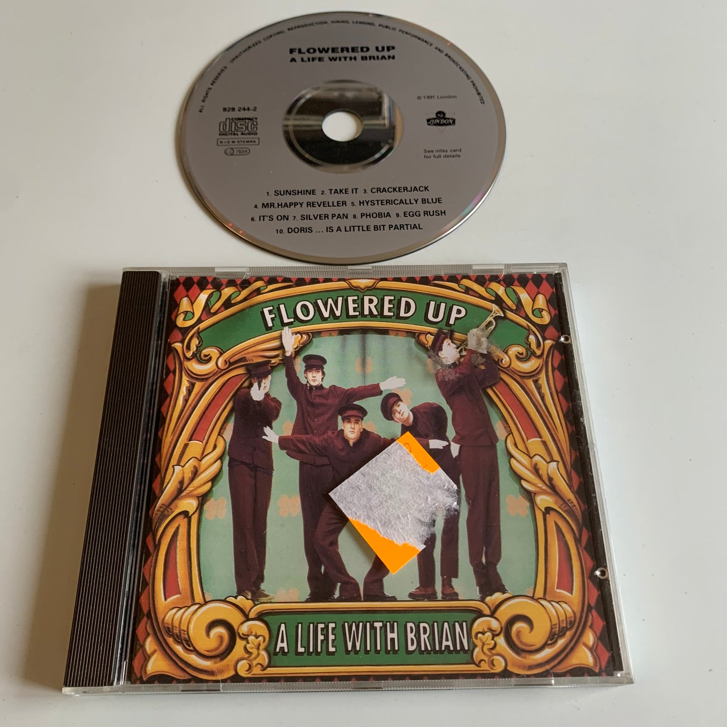 CD - Flowered Up - A Life With Brian - 1991