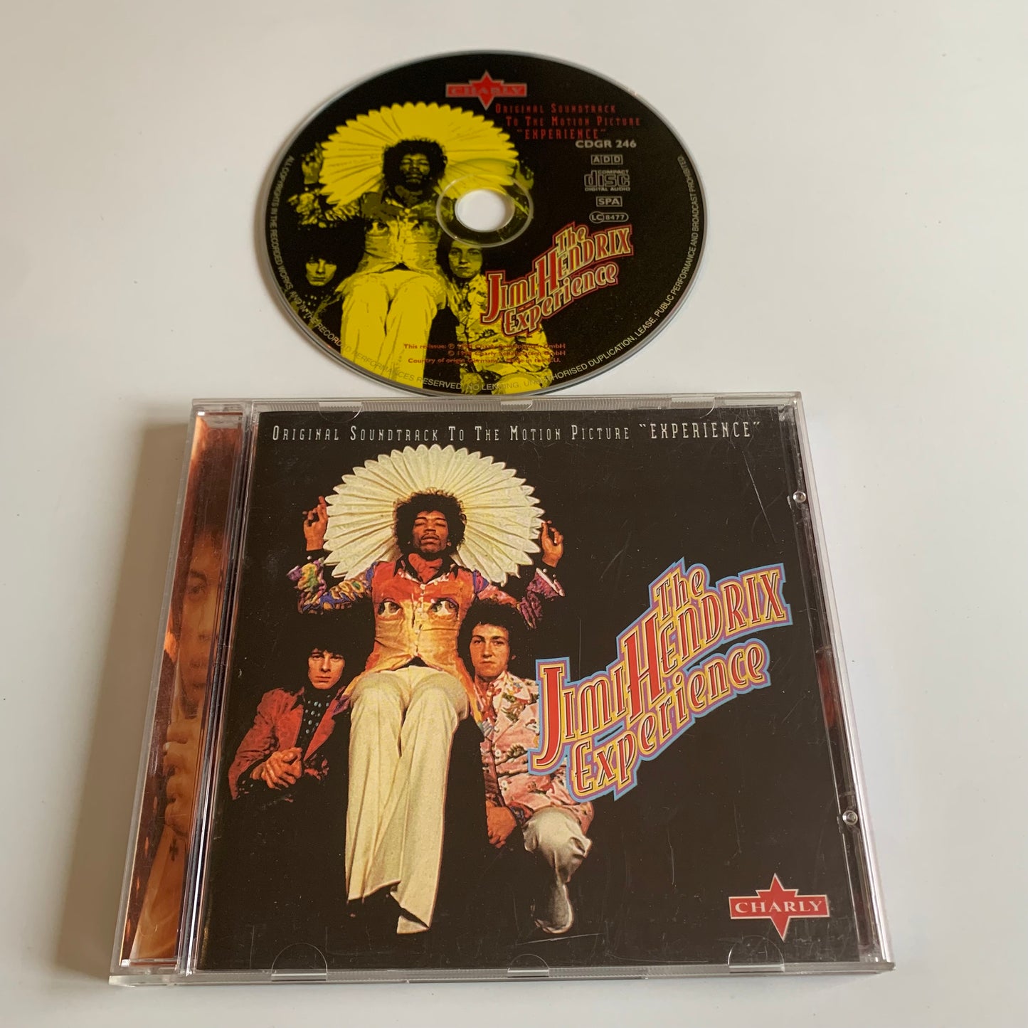 CD - The Jimi Hendrix Experience - Original Soundtrack To The Motion Picture "Experience" - 2001
