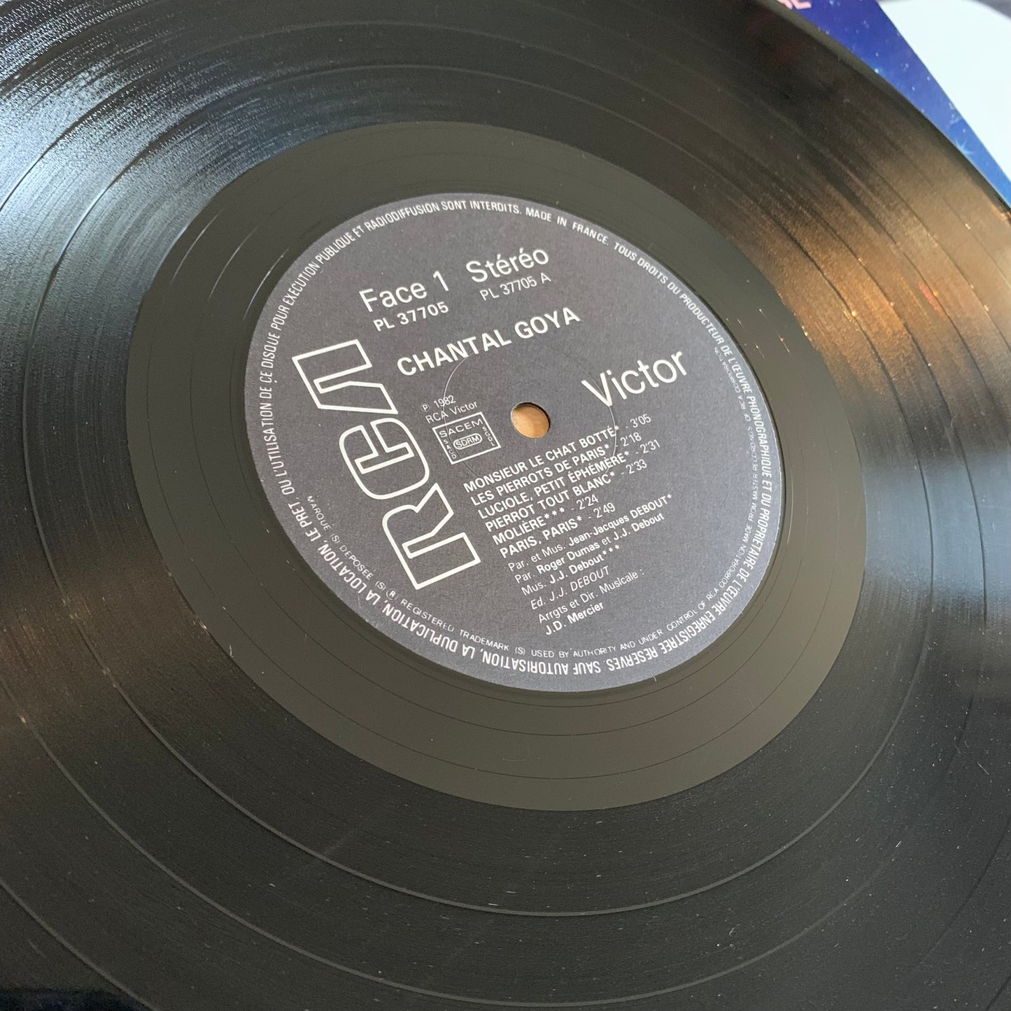 Chantal Goya - Monsieur le Chat Botté - LP 1982 Occasion